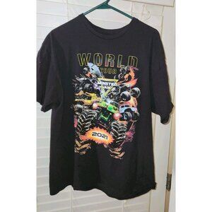 2021 Monster Jam world tour shirt 2 sided cities..............................B3